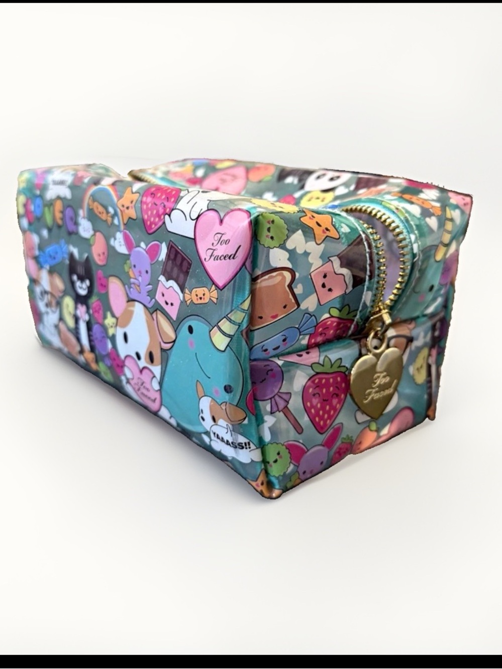 💄TOO FACED | Clover Limited Edition Makeup Bag – Brand New & Sealed! ✨